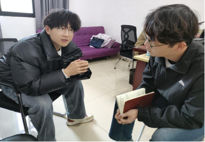 amjs澳金沙门线路首页与安徽科技学院开展计算机专业学生交流活动